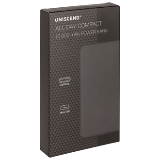 Портативное зарядное устройство, внешний аккумулятор Uniscend, 10000 mAh