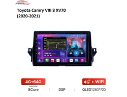 Штатная магнитола FarCar HL3223M для Toyota Camry VIII 8 XV70 (2020-2021) на Android (4gb/64gb/DSP/WiFi/4G/GPS/BT)