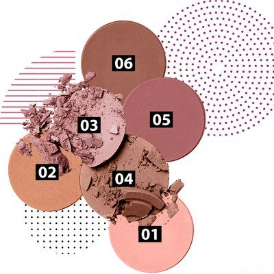 RUTA Компактные румяна для лица My blush, тон 01 утро невесты