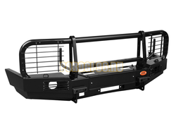 Передний силовой бампер серии Трофи на Land Rover Discovery II 1998-2004 (02.099.03)