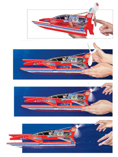 Резиномоторная модель аэроскутера Торнадо 2.0 запуск.