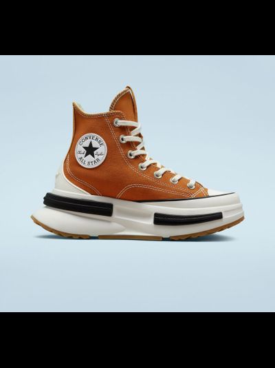 Кеды Converse Run Star Legacy CX оранжевые высокие на платформе A00853C