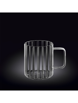 Кружка 400 мл. d=80 м. h=95 мм. Термостекло Wilmax /6/54/