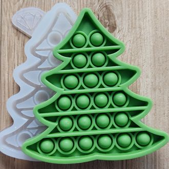 Молд  "Поп-ит Елка"