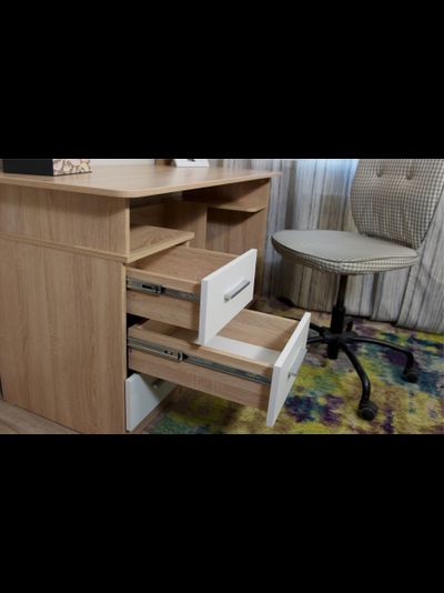 Компьютерный стол ГАРВАРД 130 3ЯЩ