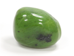 Нефритовый жад, галтовка, Канада (26*20*15 мм, 14 г) №35151