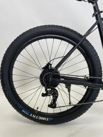 Велосипед Полуфэтбайк Timetry TT064, 10ск 29"х3 тёмно-серый, рама 21"