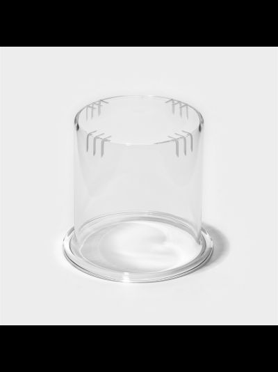 Чайник со стеклянной крышкой и со стеклянной колбой