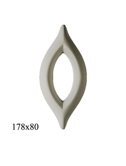 элемент декорации стеновой из гипса ДЭ-01