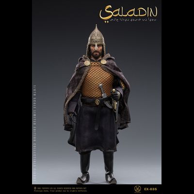 Саладин, Салах ад-Дин ("Царствие Небесное") - Коллекционная ФИГУРКА 1/6 "Nothing, Everything” Saladin Fine copper handmade armor (EX035) - POPTOYS