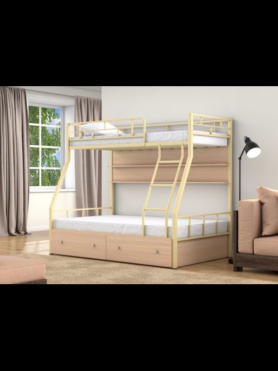 Двухъярусная кровать Раута слоновая кость