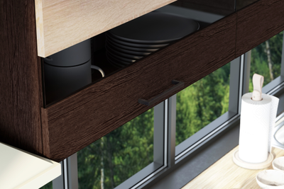 Мари 2,0 м кухонный гарнитур Сонома/Венге