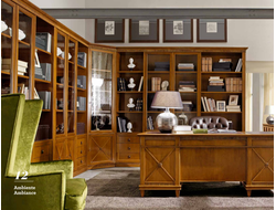 Библиотека угловая ( L466.5+374*P45*h255,5) art.60.17 TOSATO