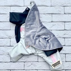 Limargy Дождевик для девочек с плюшевым подкладом "Bear"