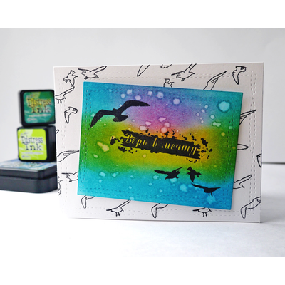 ФП штамп &quot;Чайки над морем&quot;