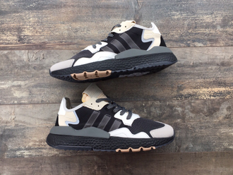 Кроссовки Adidas Nite Jogger Black/Gray