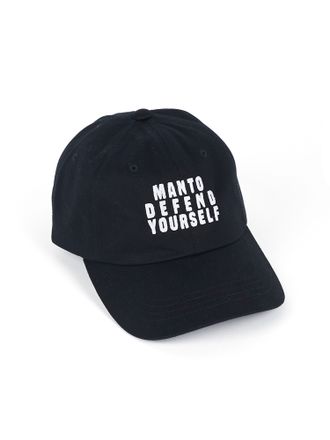 Кепка MANTO LOW PROFILE CAP DEFEND BLACK Черная фото