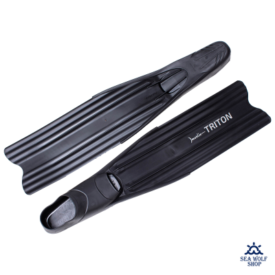 Ласты длинные 43/44 Marlin TRITON сред.жестк. black L