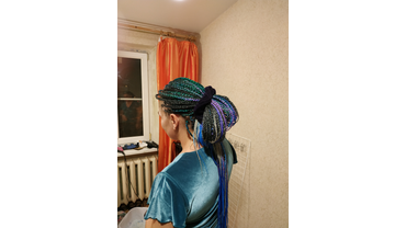 Афрокосы классика с канекалоном лучшее плетение профессионально и недорого в домашней студии Ксении Грининой 21
