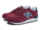 New Balance 670 Бордовые с синим замша (41-44) Арт. 033МF