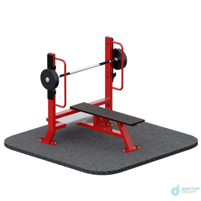 Уличный тренажер скамья для жима