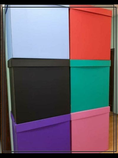 коробка-сюрприз + шары  &quot;юбилейная&quot;