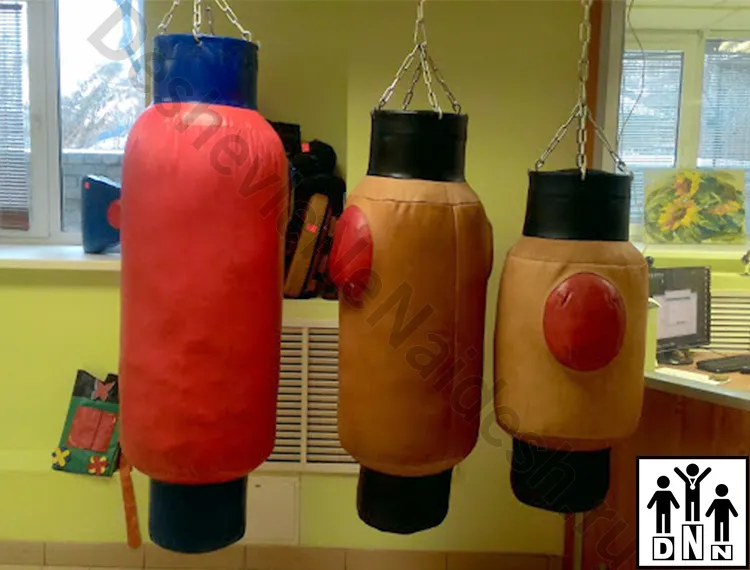 Фигурные боксерские мешки хот-дог