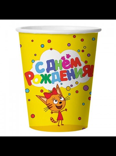 Стаканы "Три Кота"