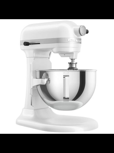 Миксер профессиональный KitchenAid, Heavy Duty, чаша 5,2 л., белый, 5KSM55SXXEWH