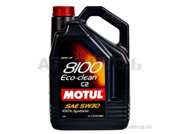Масло моторное Motul 8100 Eco-clean SM/CF 5W-30 синтетическое 5 л 101545 купить в Туле на Марата 100