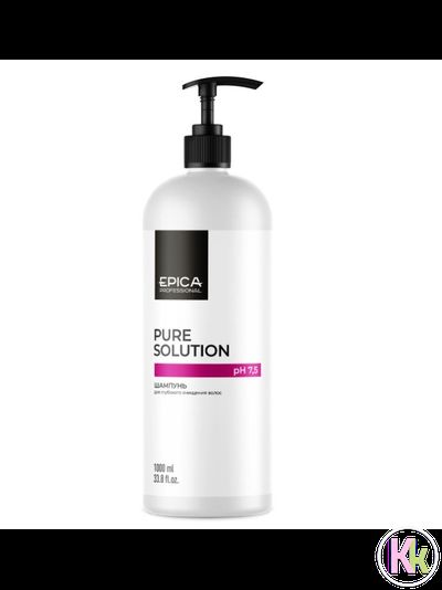 "EPICA Professional" Pure Solution Шампунь для глубокого очищения, 1000 мл (Эпика)