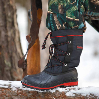 Бахилы зимние укороченные, на шнурках Nordman New Red до -50 ºС