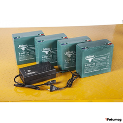 Платформенная тележка электрическая RuTrike ПЛИТА 1500