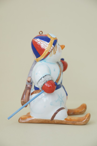 Снеговик с ружьем