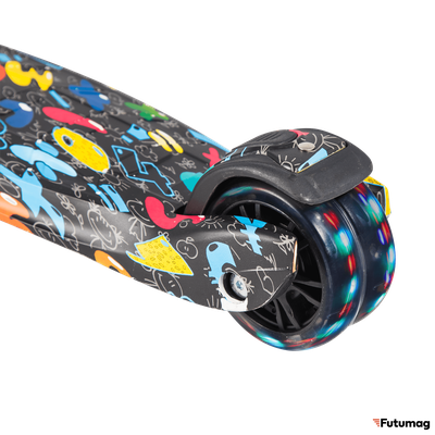 Детский самокат TechTeam Tiger Print 2022 Экстрим