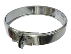 Обжимной хомут -115 -раструб -нерж 0,5 мм