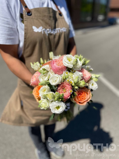 Букет невесты & Бутоньерка № 1311