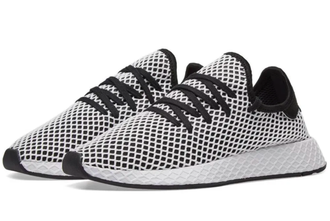 Adidas Deerupt Runner (Белые с серым)