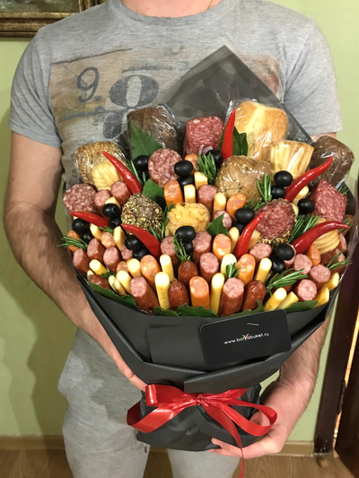 Букет "Охотник Джек" с маслинами