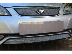 Защита радиатора Ravon Gentra 2015- chrome верх