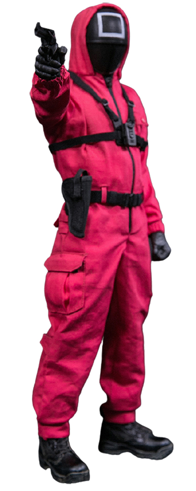 Охранник ("Игра в кальмара", Squid Game) - КОЛЛЕКЦИОННАЯ ФИГУРКА 1/6 THE GAME GUARD (EKS07) - EKUAZ STUDIO