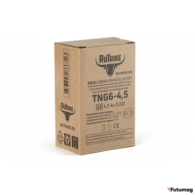 Аккумуляторная батарея RuTrike TNG6-4,5 (6V4,5A/H C20)