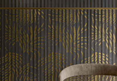 Декор, Villeroy&Boch, La Citta, 40х120 см, серый-золото