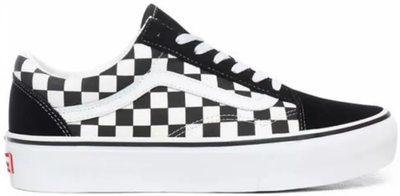 Vans Old Skool Checkerboard Black