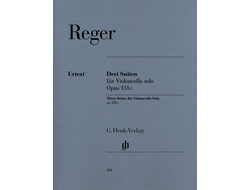 Reger Three Suites op. 131c for Violoncello solo