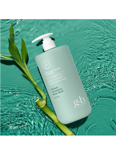 g&amp;h Освежающий отшелушивающий гель для душа, 1 л.