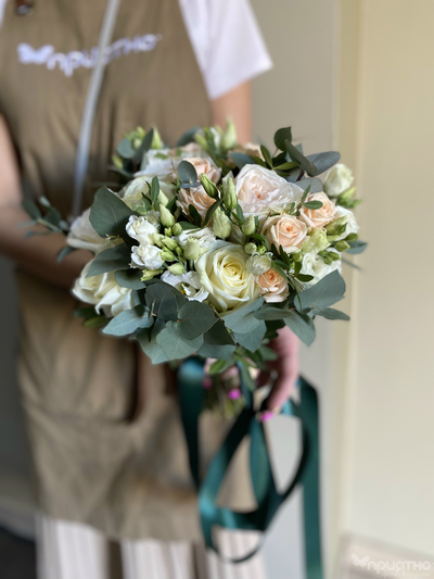 Букет невесты & Бутоньерка № 1314