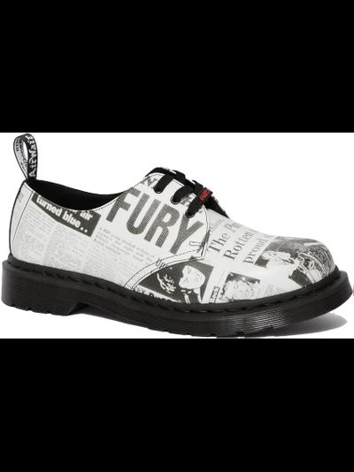 Dr. Martens 1461 Sex Pistols Черно-Белые