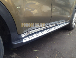 Пороги OEM на Kia Sportage IV (QL) (2016)
