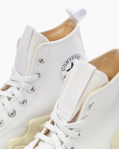 Текстильные кеды Converse Run Star Motion Hi Top White  171546C белые высокие заказать в Москве